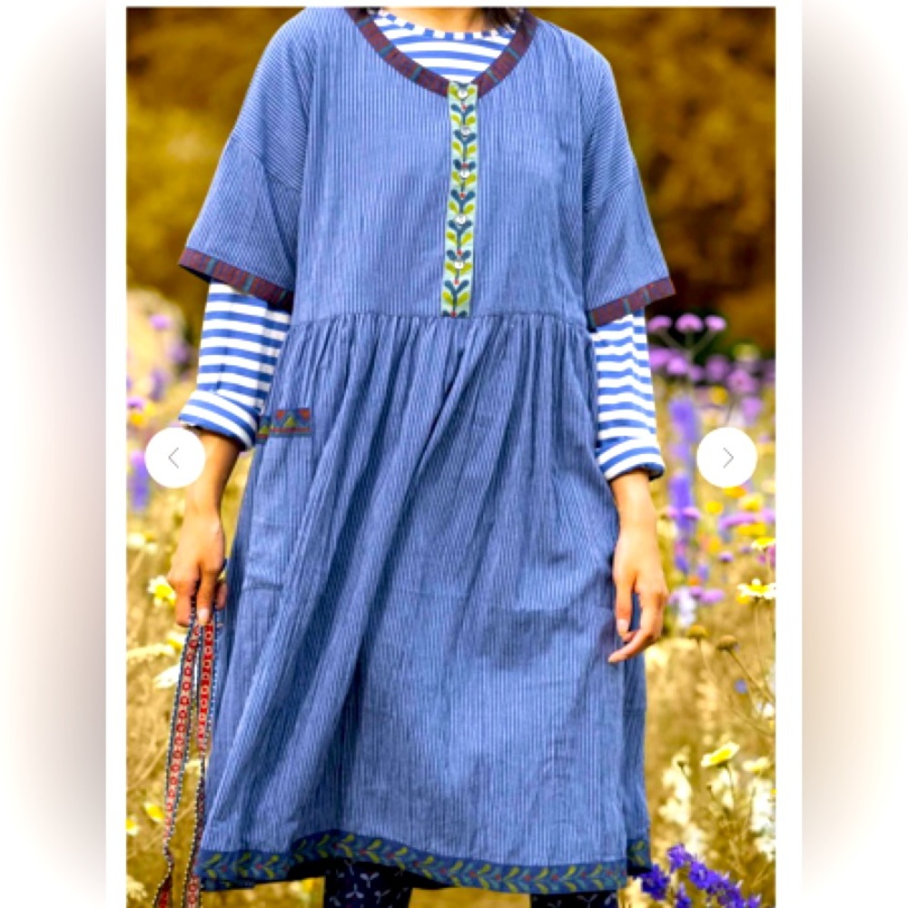 Gudrun Sjoden mini stripe dress